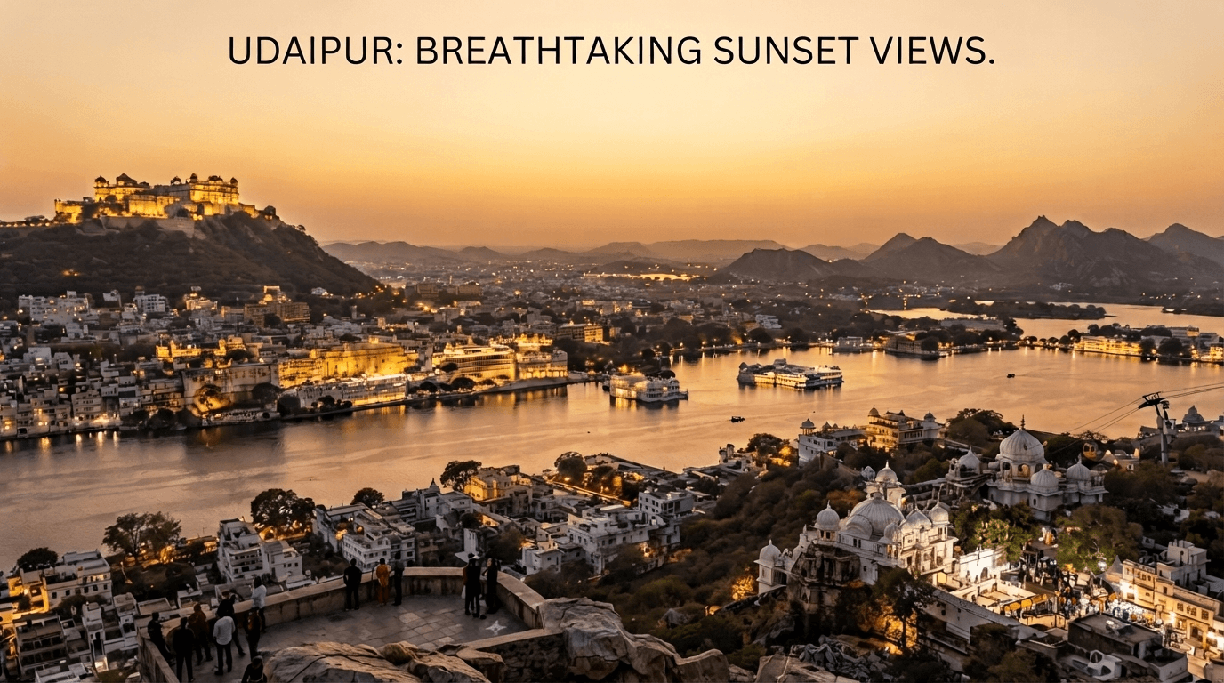 7 Best Sunset Points In Udaipur: Breathtaking Views